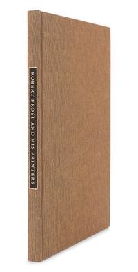 FROST, Robert (1874-1963). A group of 5 signed trade editions, comprising: