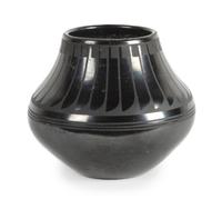 Maria Martinez and Popovi Da Diameter 6 1/4 inches — (San Ildefonso, 1887-1980, 1922-1971)
