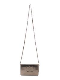 Chanel Metallic Leather Wallet Bag, 2008-2009