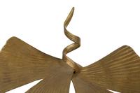A Pair of Marc Bankowsky Bronze Ginko Candlesticks