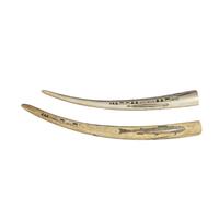 Alaskan Native Scrimshawed Cribbage Boards