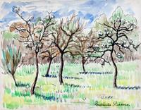 Pommiers en Fleurs, 1959