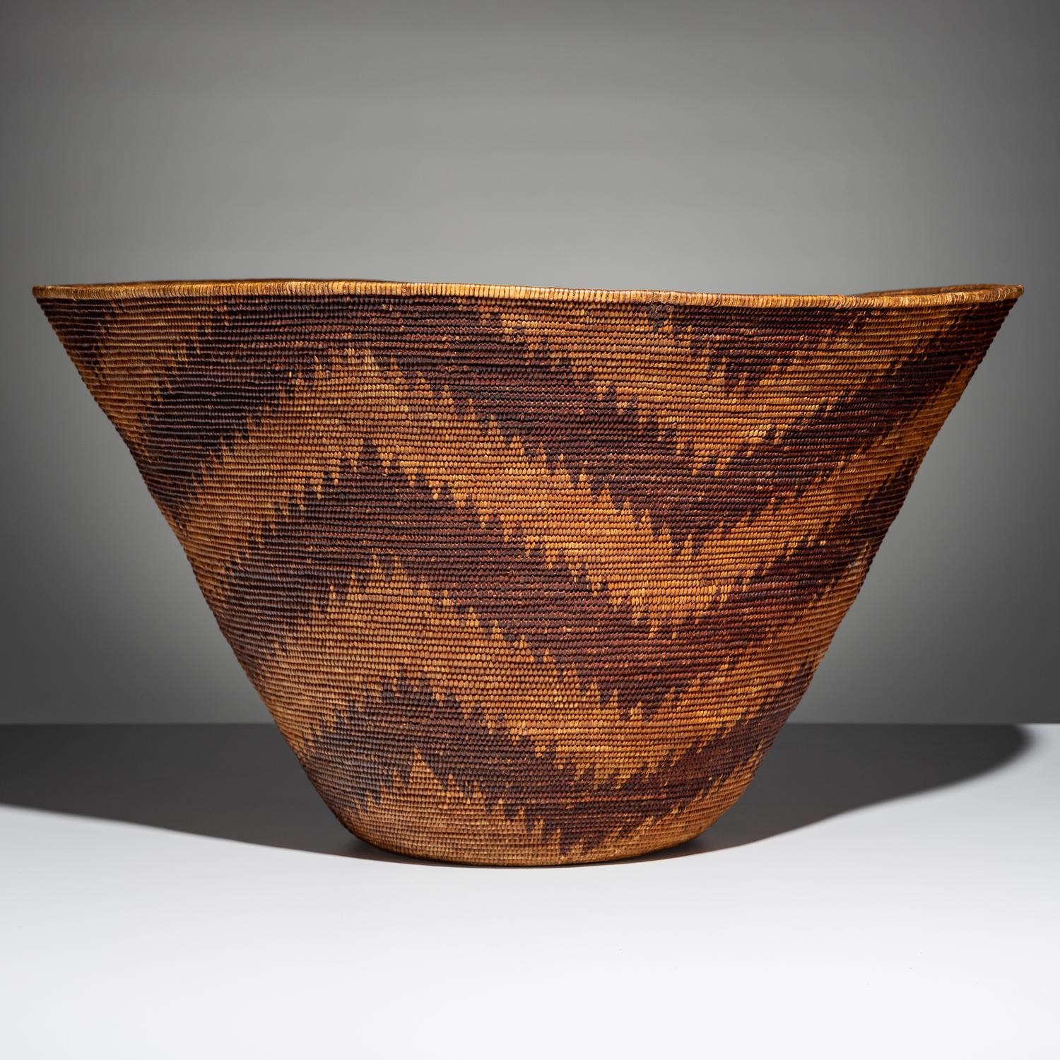 Monumental Maidu Basket