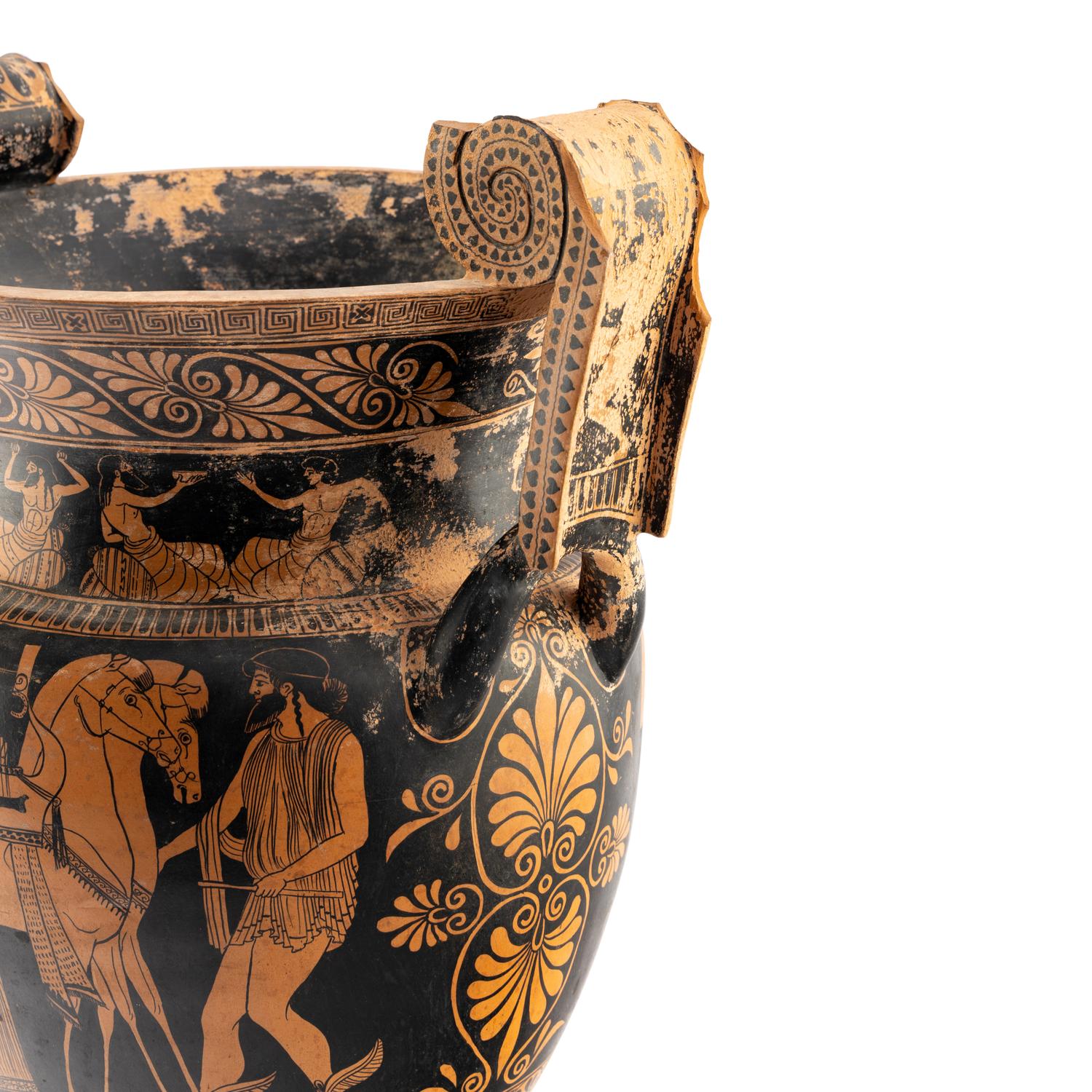 An Attic Style Red-Figure Volute Krater
