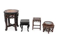 Four Chinese Jardinière Stands