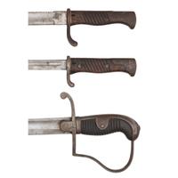 Imperial German Cavalry Saber with two Mauser Bayonets