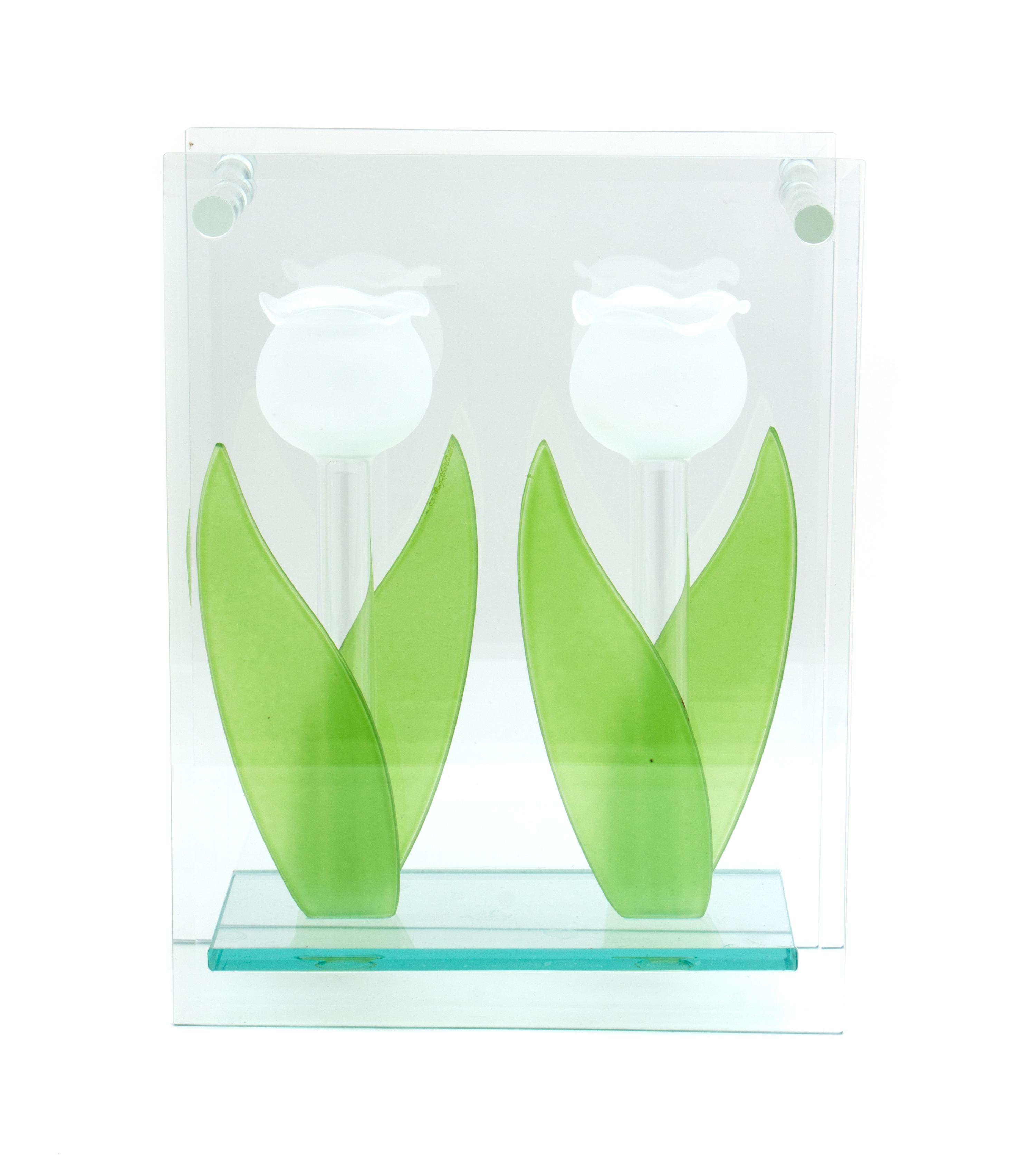 A Studio Glass Sculpture Height 11 3/4 inches. — SECOND HALF 20TH CENTURY