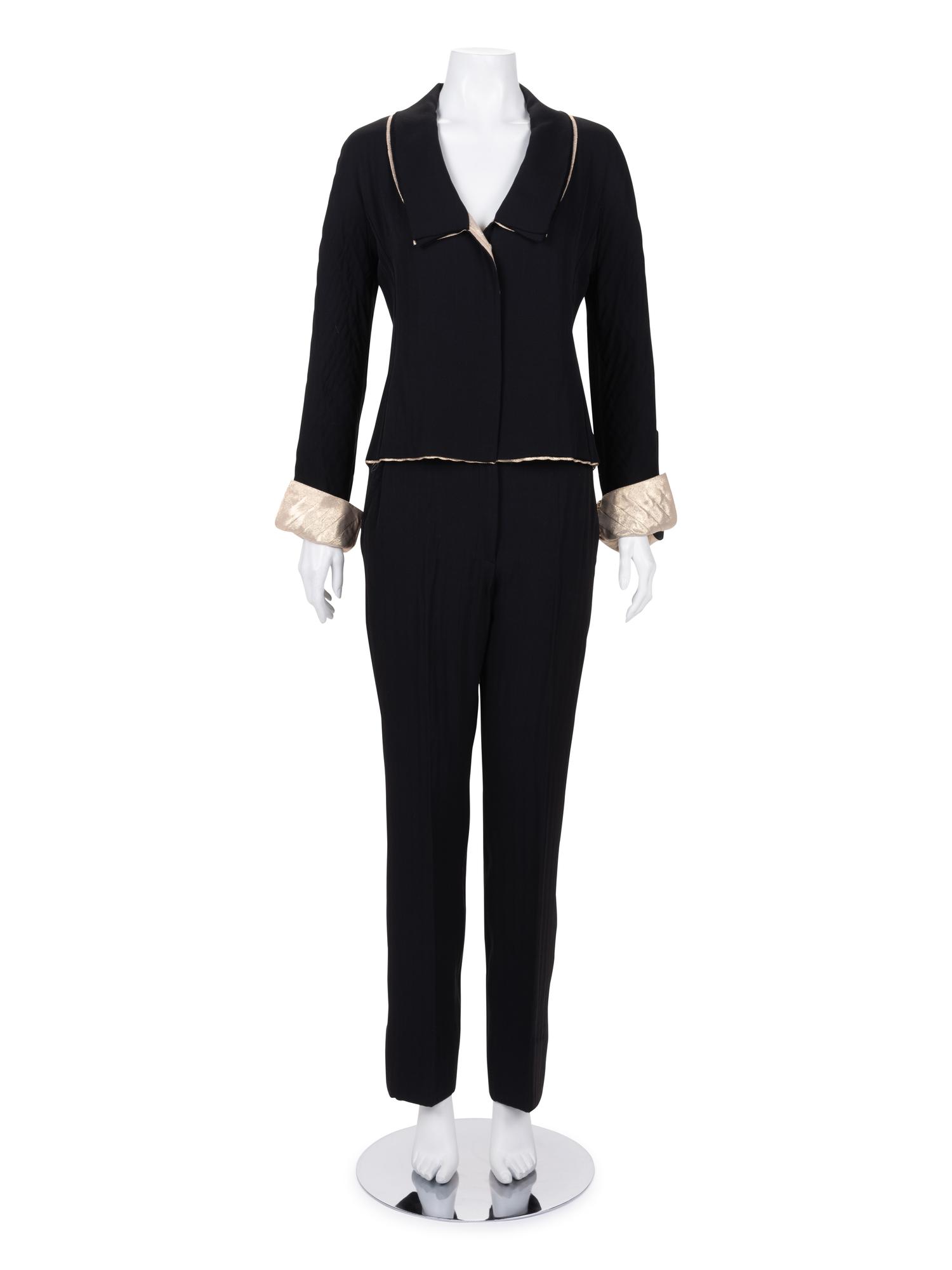Givenchy Haute Couture Pants Ensemble, 1990-2000s