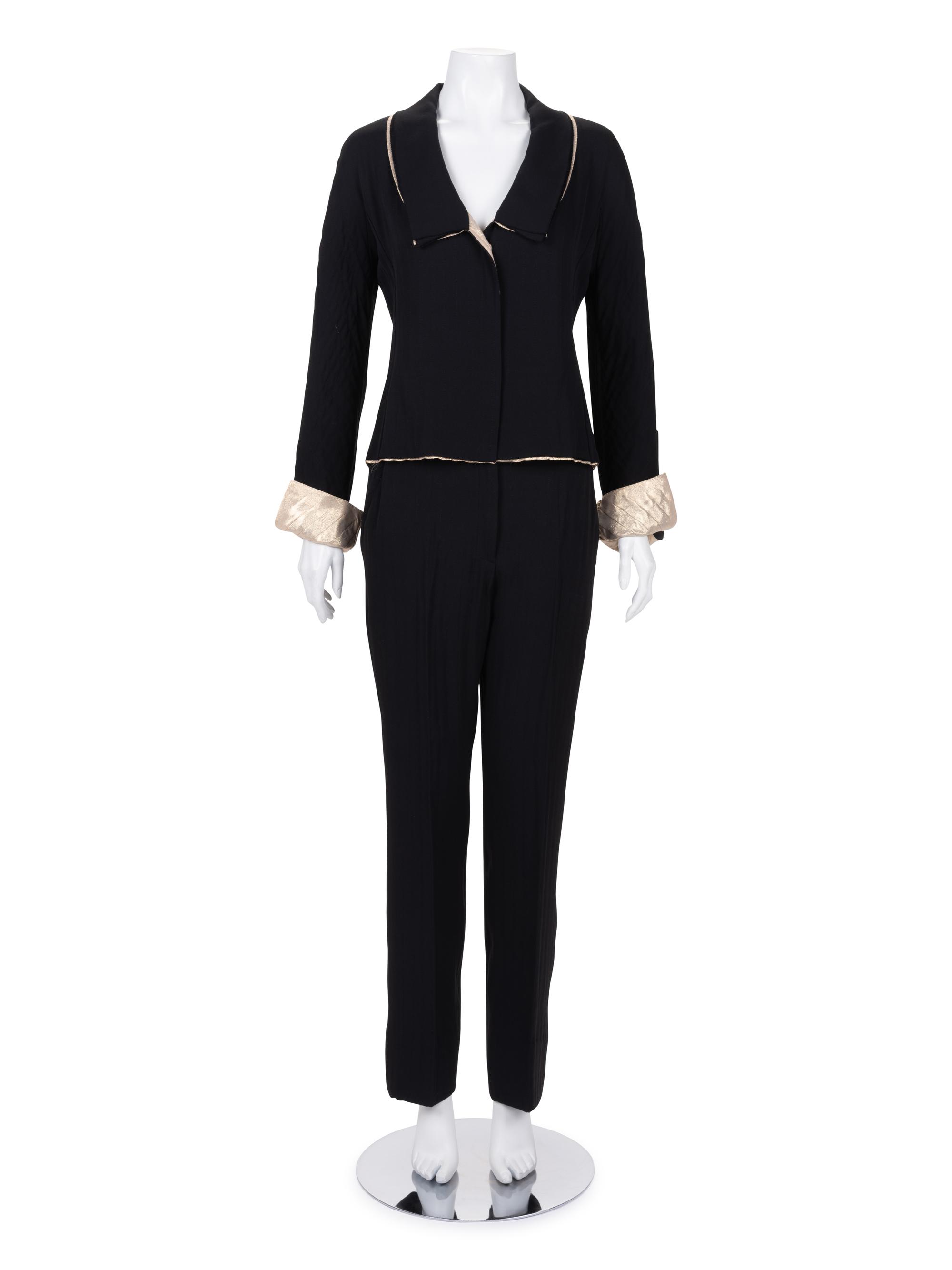 Givenchy Haute Couture Pants Ensemble, 1990-2000s