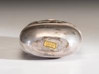 Sterling Silver Overlay Flask