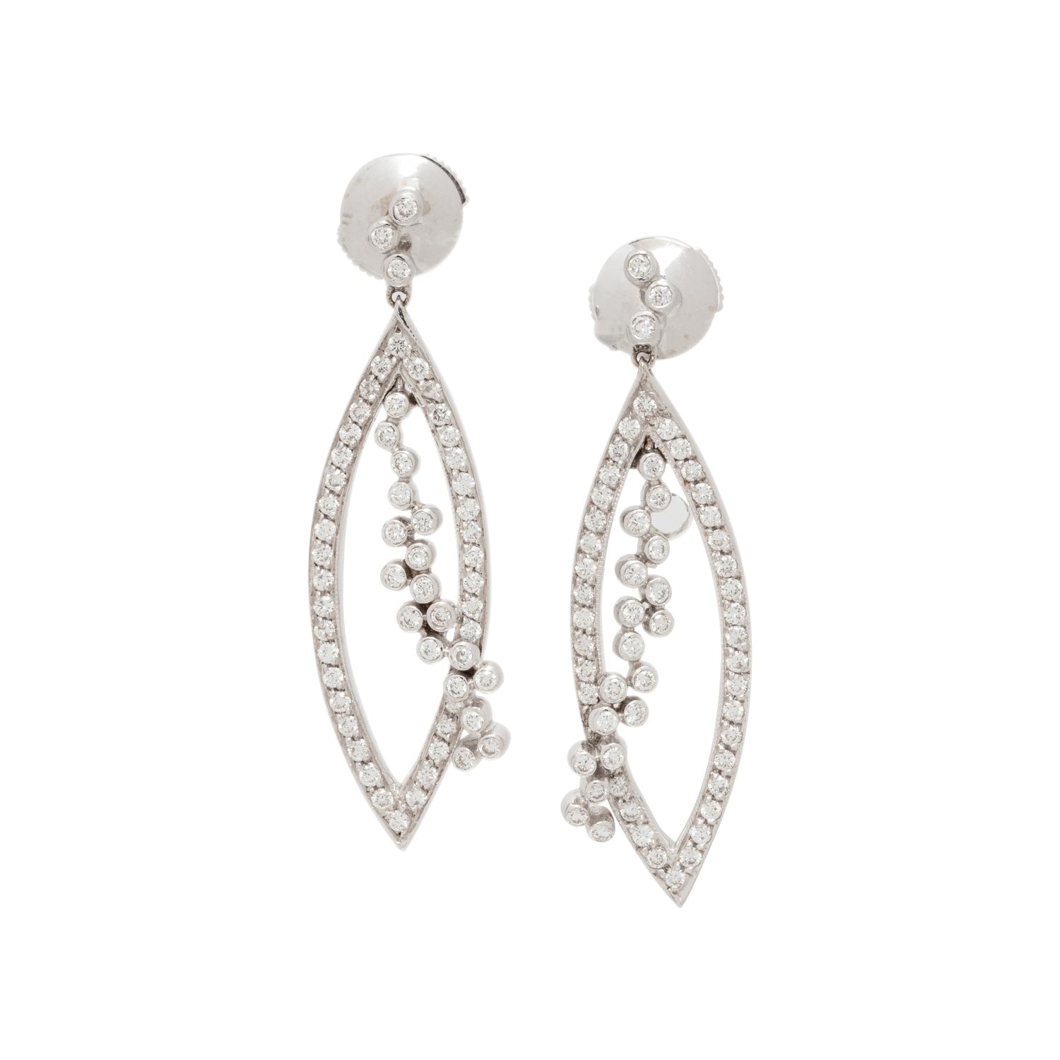 DIAMOND PENDANT EARRINGS