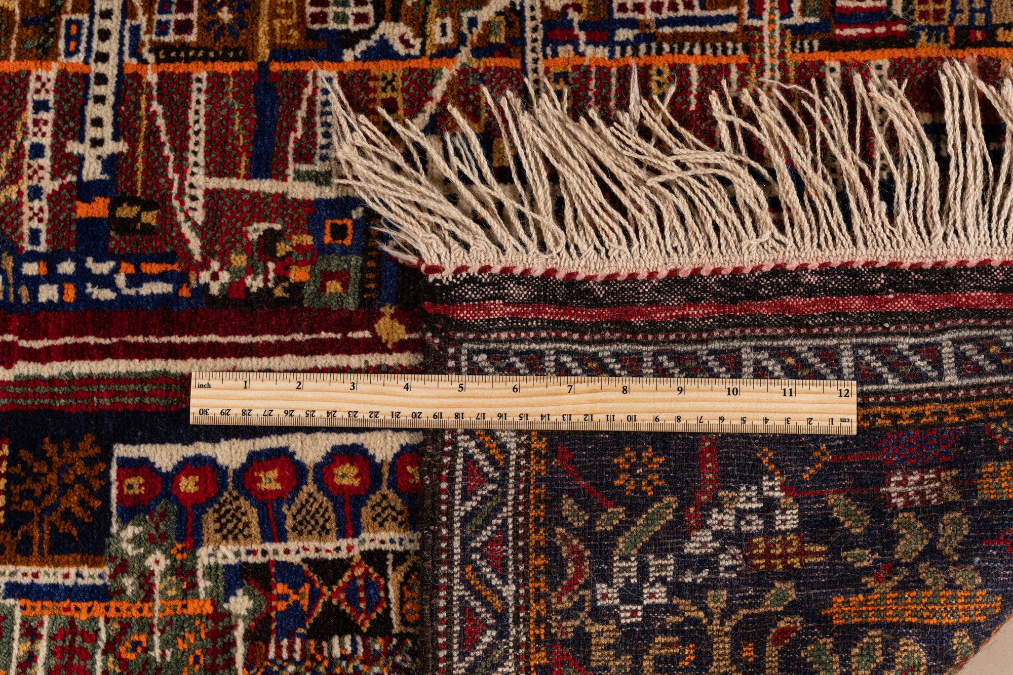 Two Afghan Wool Rugs