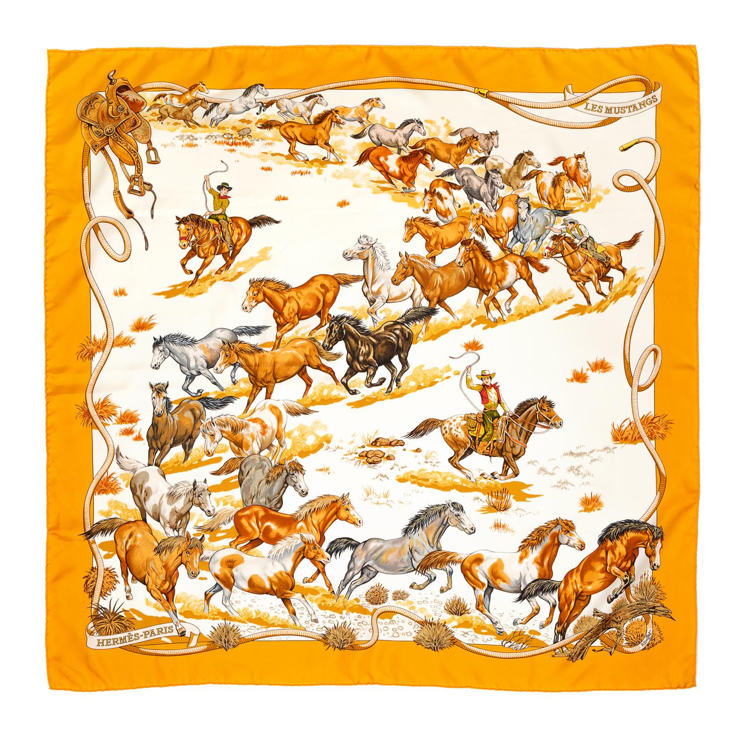 Hermès 90cm Silk Scarf