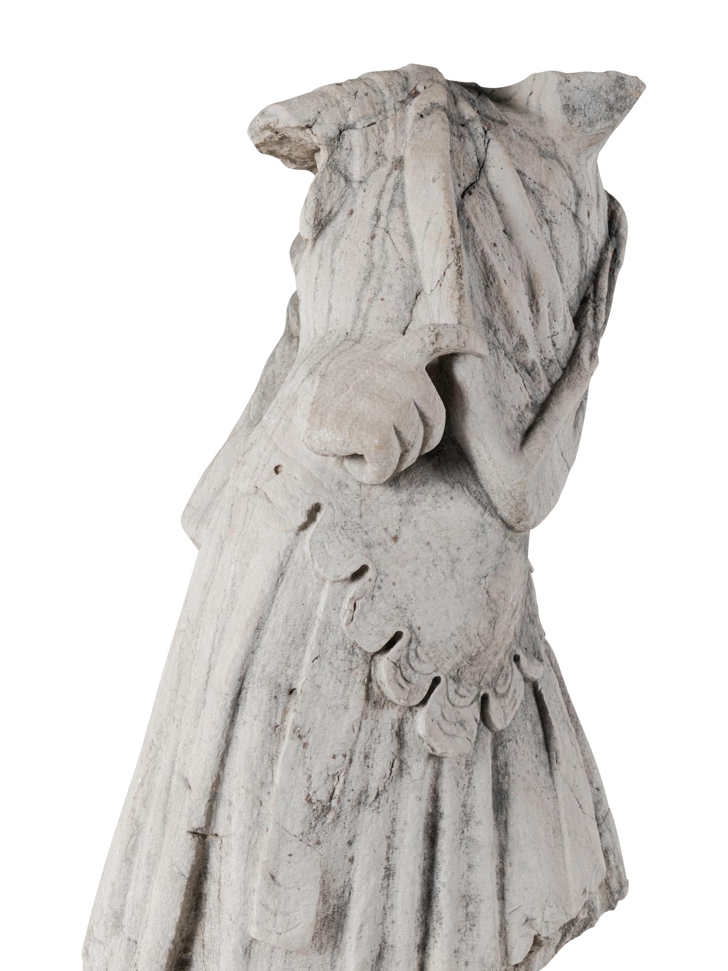 A Neoclassical Marble Torso