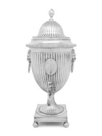 An Edwardian Silver-Plate Water Urn