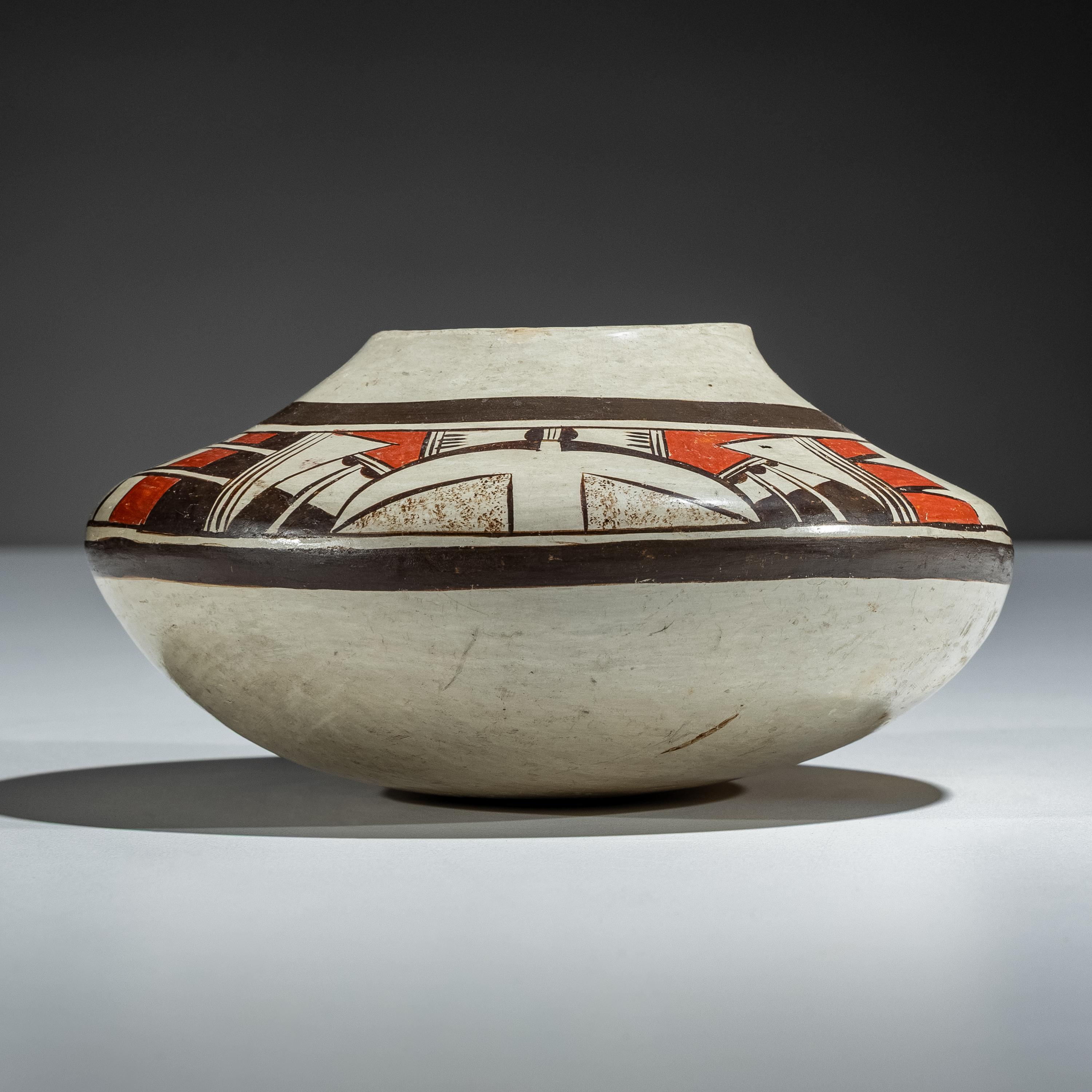 Hopi Pottery Jar, with Fred Harvey Sticker