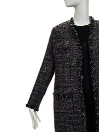 Chanel Tweed Coat, 2000-10s