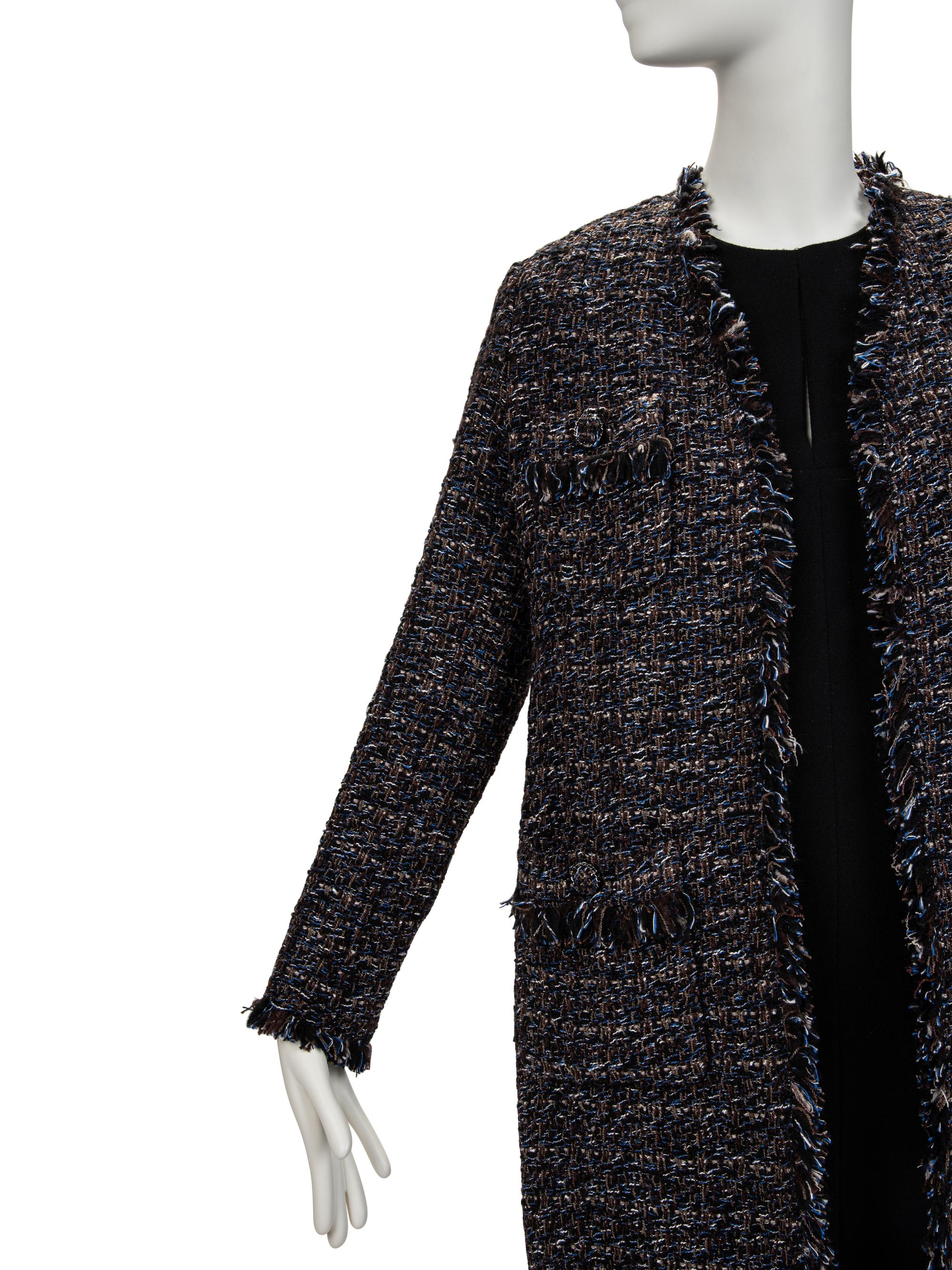 Chanel Tweed Coat, 2000-10s