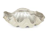 Three Mteal Shelll form Serving Bowls