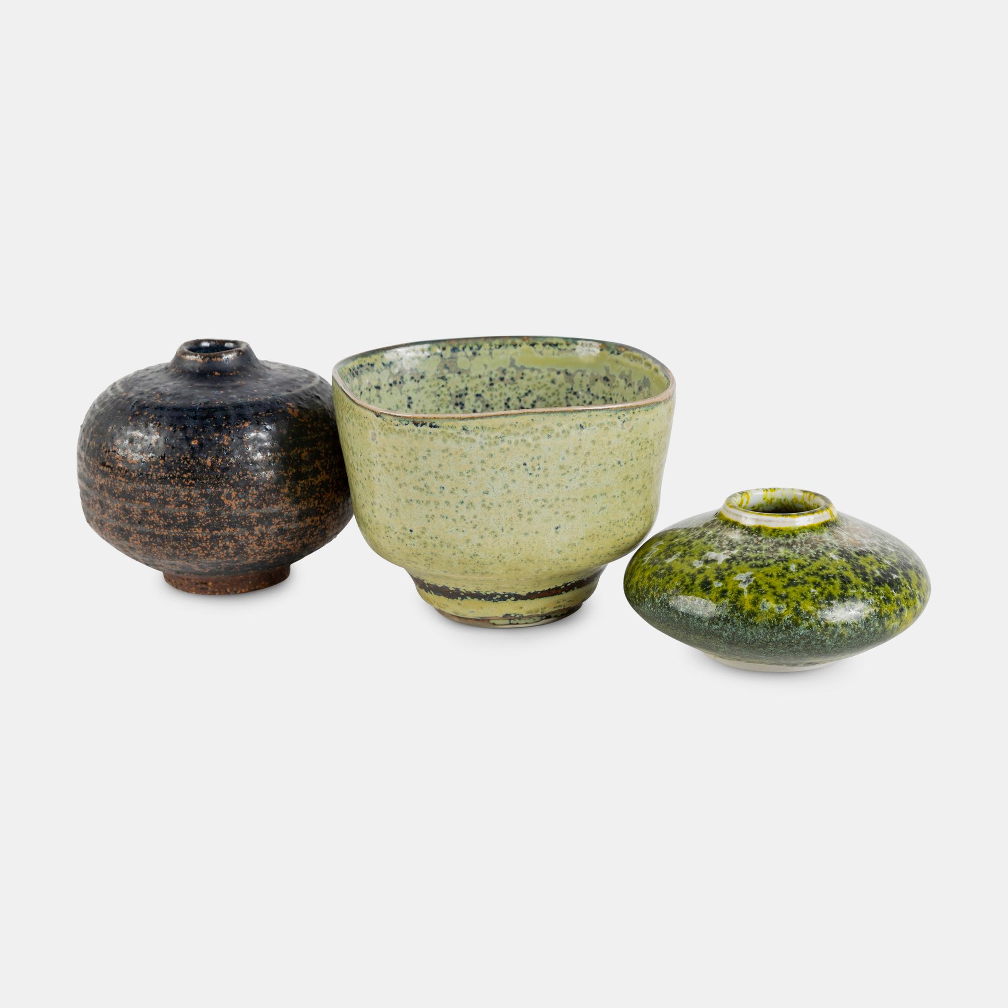Collection of Three Vessels, 1986 Bing & Grøndahl, Denmark