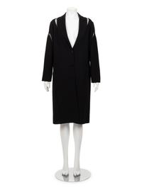 Ralph Rucci Wool Jacket with Silk Net Inserts, 2015