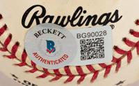 A Group of 16 Hall of Fame Signed Autograph Baseballs (Beckett Authentication Services BAS Certified),