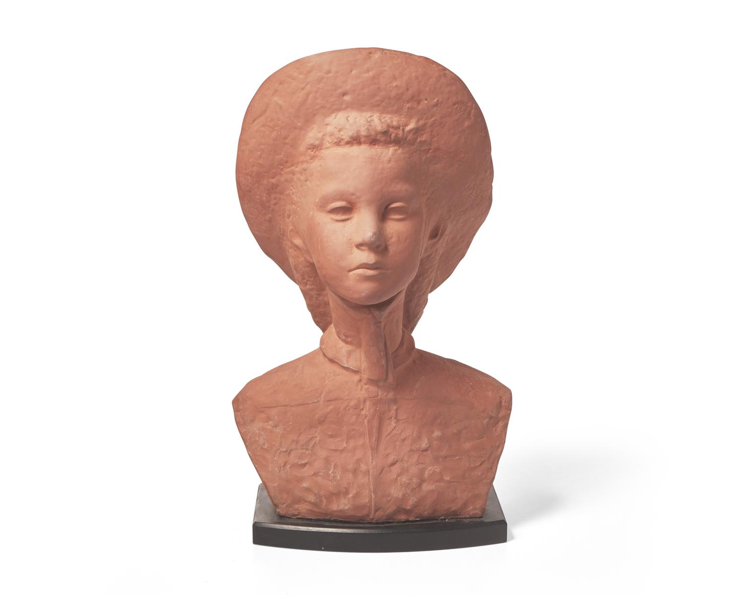 A Wedgwood Terra Cotta Jasperware Portrait Bust