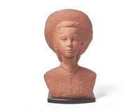 A Wedgwood Terra Cotta Jasperware Portrait Bust