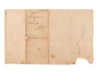 [PENNSYLVANIA]. Warrant for a list of men eligible for militia service in Philadelphia, PA. 23 April 1788.