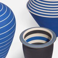 Roseline Delisle (Canadian, 1952-2003) Five Porcelain Vessels, California, USA, 1987-1995