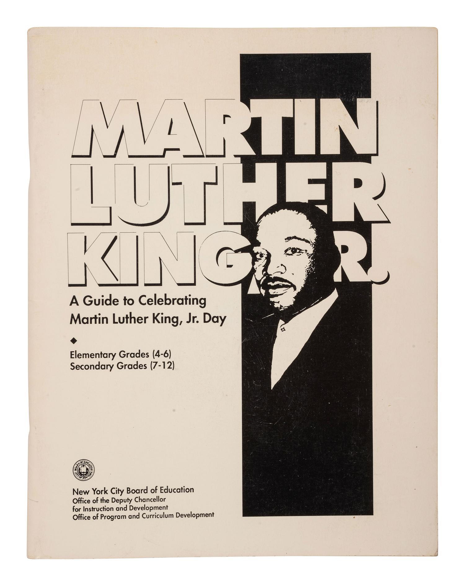 [KING, Martin Luther, Jr. (1929-1968)]. Living the Dream. [San Francisco], 1986.