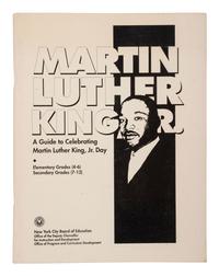 [KING, Martin Luther, Jr. (1929-1968)]. Living the Dream. [San Francisco], 1986.
