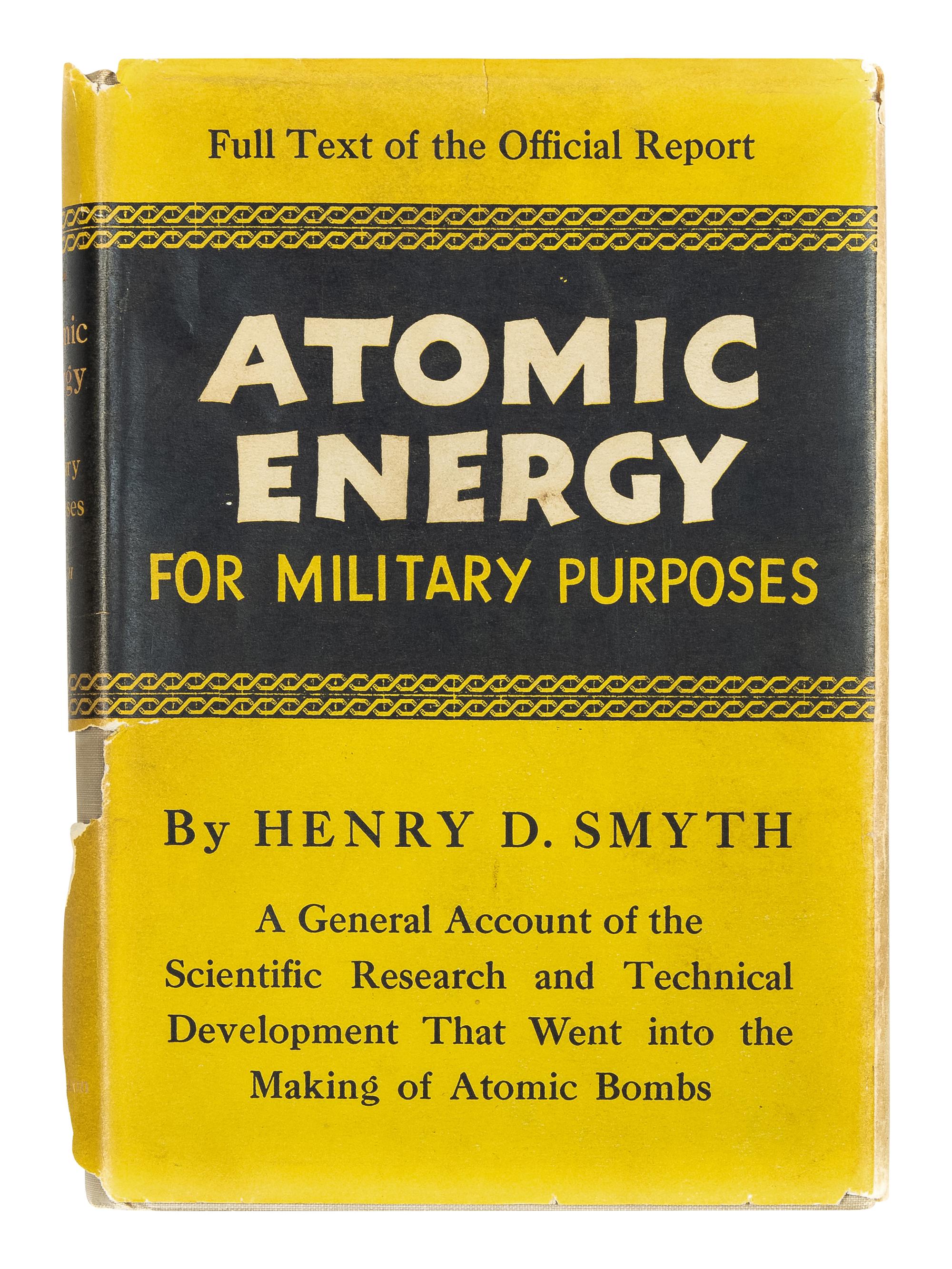 [MANHATTAN PROJECT]. OPPENHEIMER, J. Robert (1904-1967). A group of works relating to Oppenheimer from the library of American scientist and chairman of the National bureau of Standards, Wallace R. Brode (1900-1974), comprising: