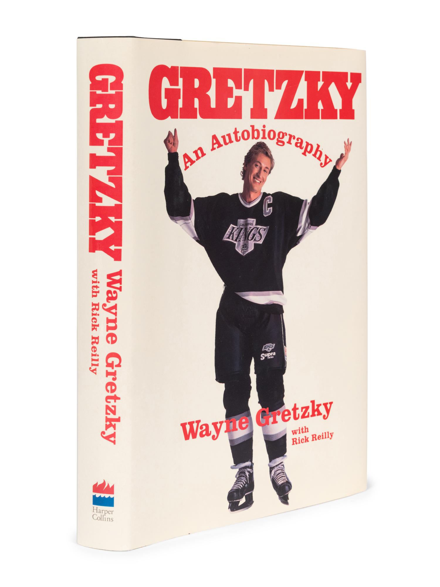 A 1990 First Edition of Gretzky An Autobiography Signed by Wayne Gretzky and Bruce McNall,