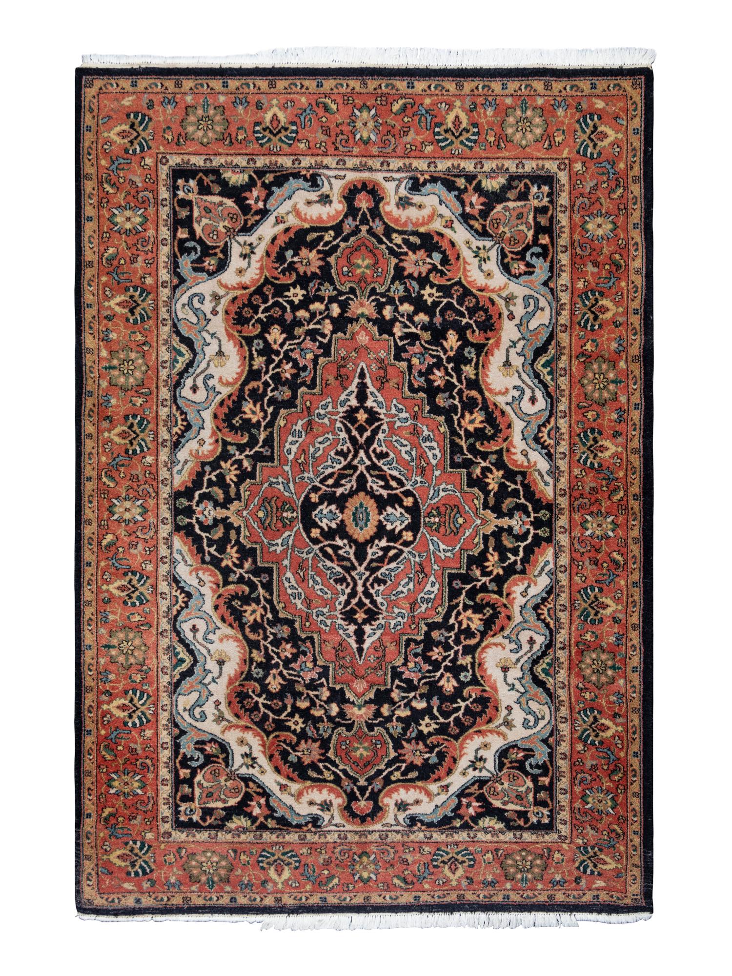 A Sino-Tabriz Wool Rug