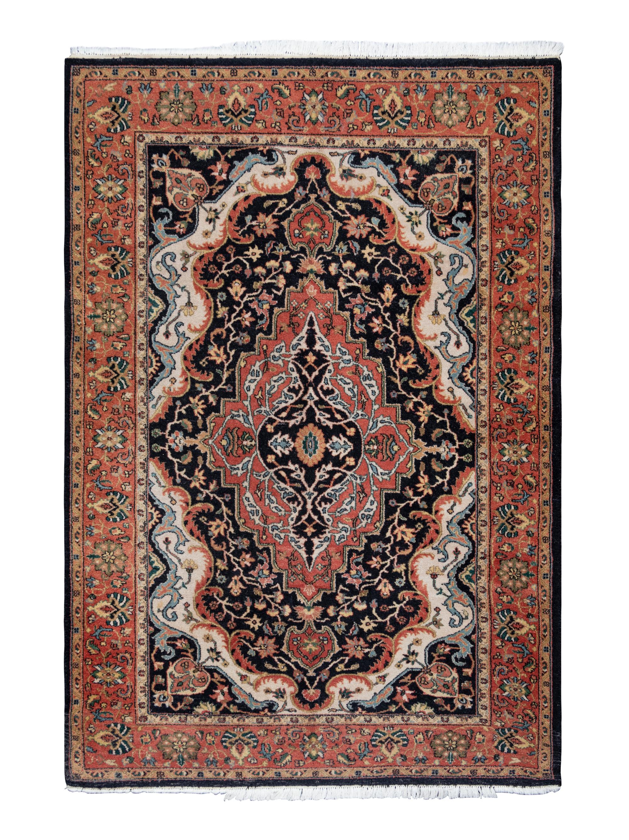 A Sino-Tabriz Wool Rug