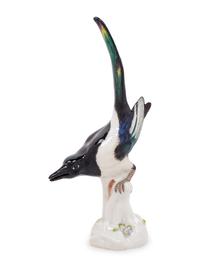 A Meissen Porcelain Bird Figure