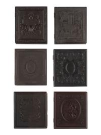 [EARLY PHOTOGRAPHY]. 27 assorted Union cases with floral, geometric, and scroll designs.