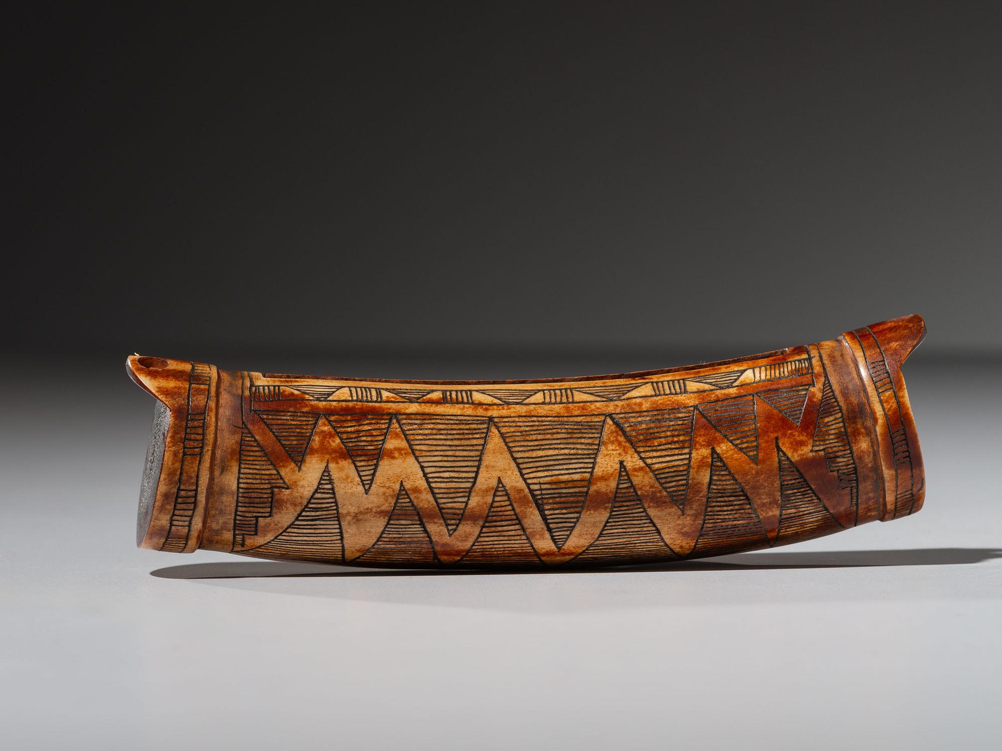 Hupa Elk Horn Purse