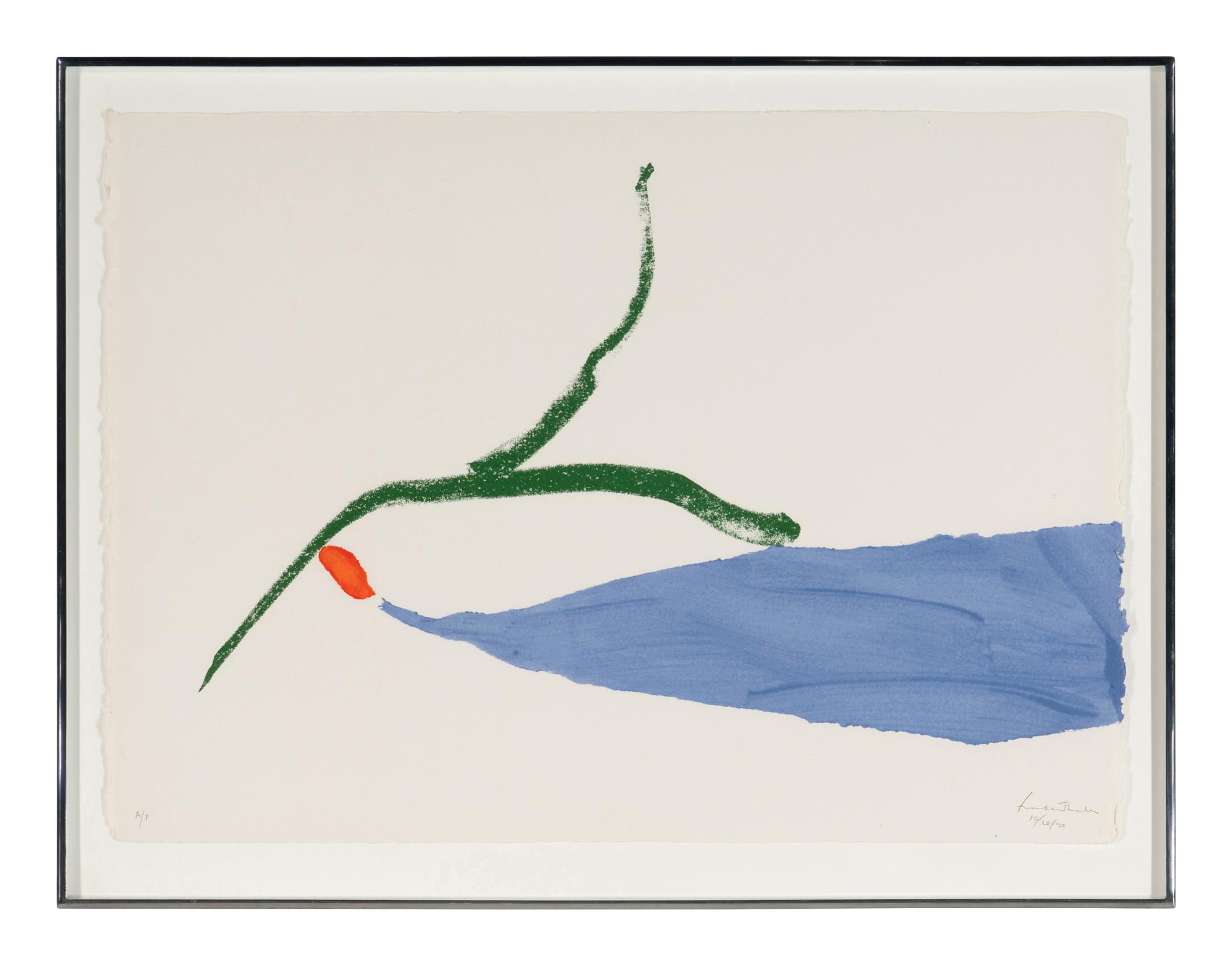 A Little Zen ( from Four Pochoirs ), 1970