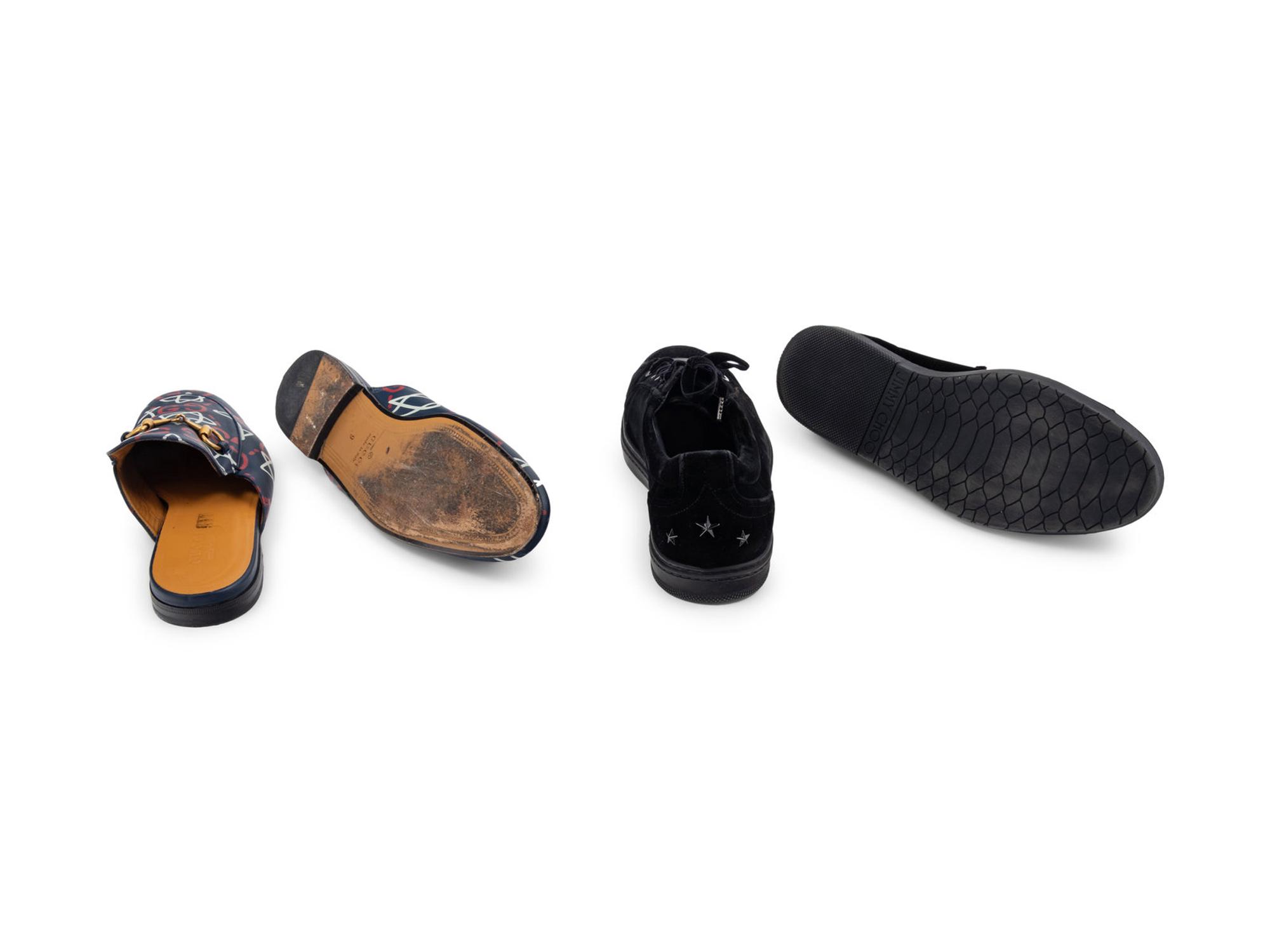 Five Pairs of Men's Designer Shoes, c. 2017 — BNY 243, 246, 245
