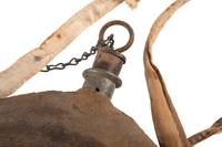 [CIVIL WAR]. Model 1858 Federal bullseye canteen.