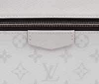 Louis Vuitton Discovery Backpack PM in Taiga Monogram Coated Canvas, Blanc, 2019