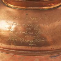 A copper kettle of Stokes Family interest Likely Philadelphia or Southeastern Pennsylvania, early 19th century