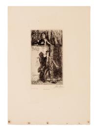 A group of four prints ( Patience; Dolly; Serenade; Woman with Etching Tray )