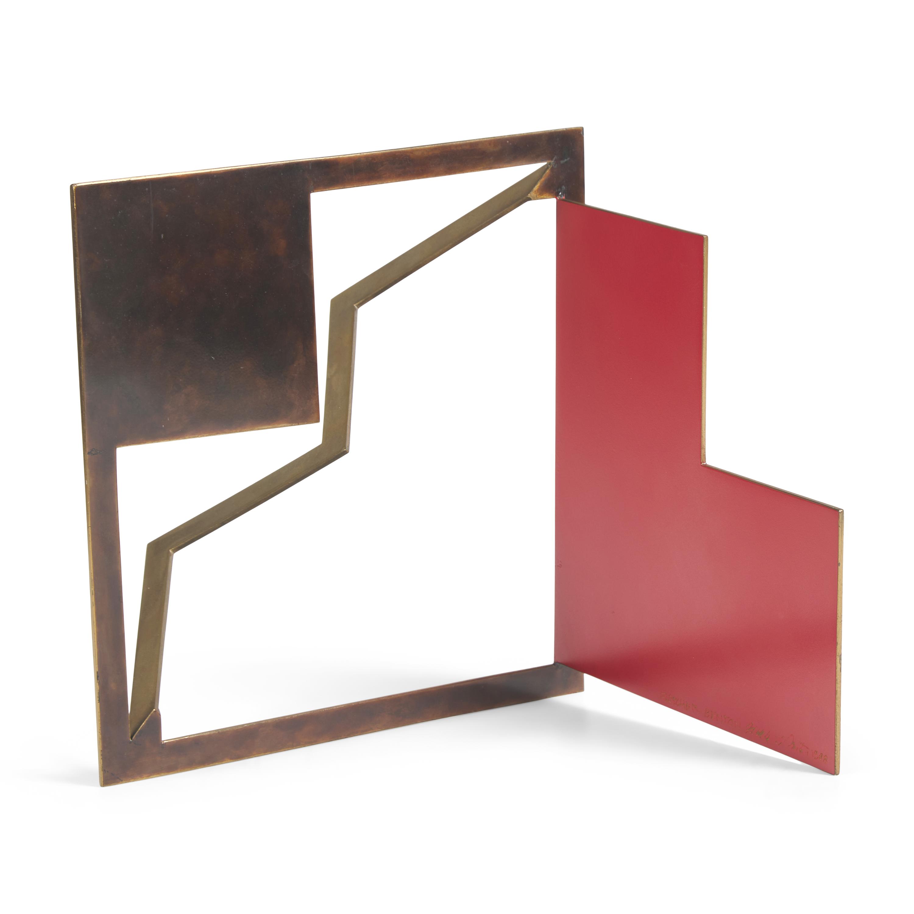 Fletcher Benton (American, 1931-2019) — Folded Square M, 1988