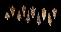 101 Neolithic Flint Points