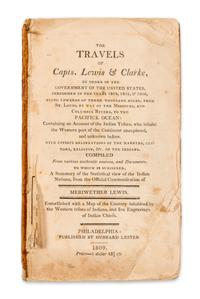 [LEWIS, Meriwether and William CLARK]. The Travels of Capts. Lewis & Clarke. Philadelphia: Hubbard Lester, 1809.