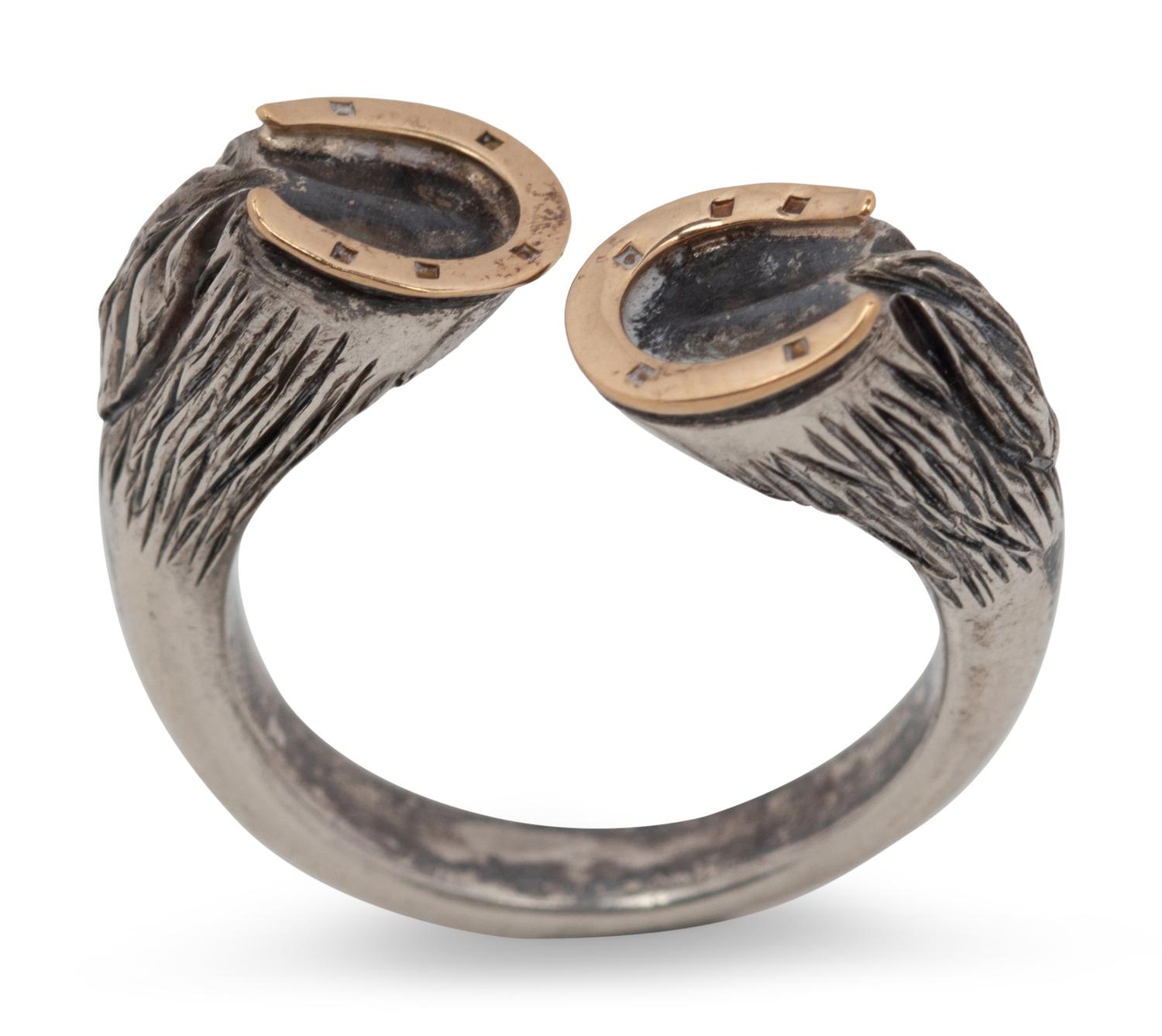 Four Gucci Items: One Necklace, One Bracelet, One Ring, One Key Chain, 1970-80s