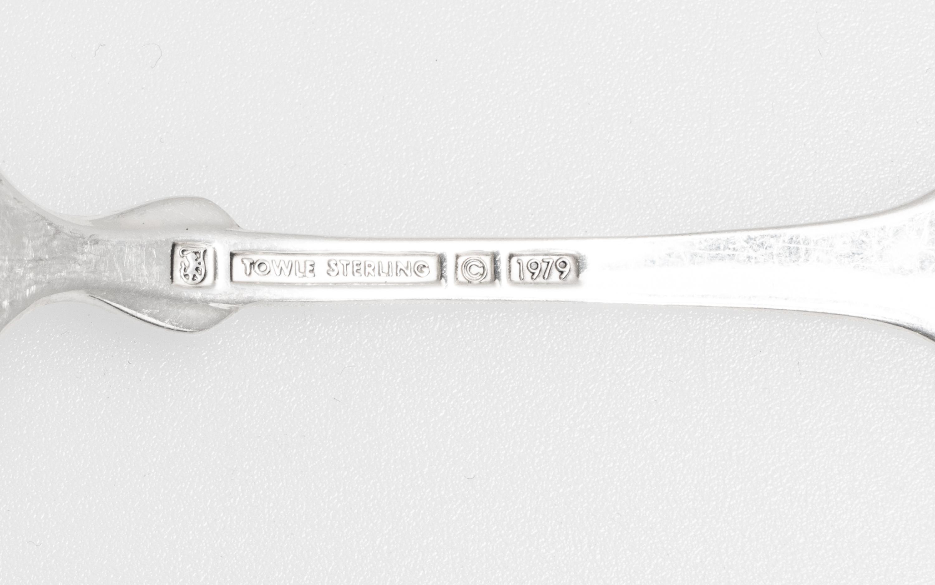 An American Silver Flatware Service